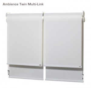 Verosol ambience twin multi link roller blind