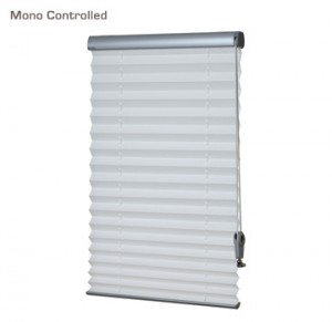 Verosol mono controlled pleated blind