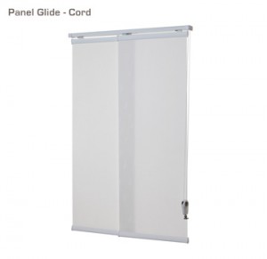 Verosol panel glide blind with cord